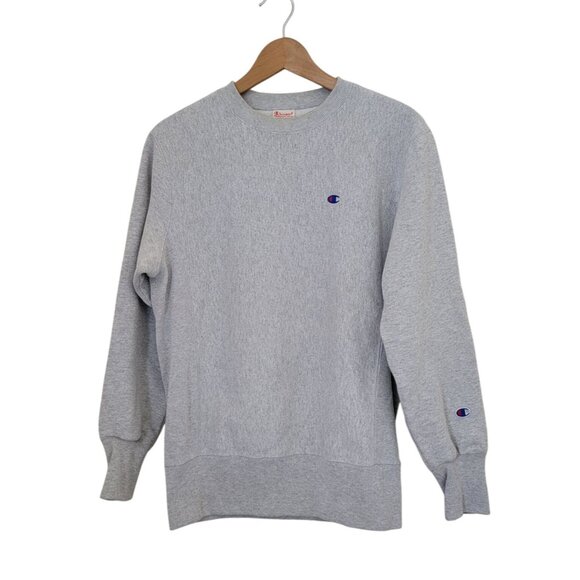 Vintage Champion Reverse Weave Warm Up Crewneck Sweatshirt Sz. S - Picture 1 of 7